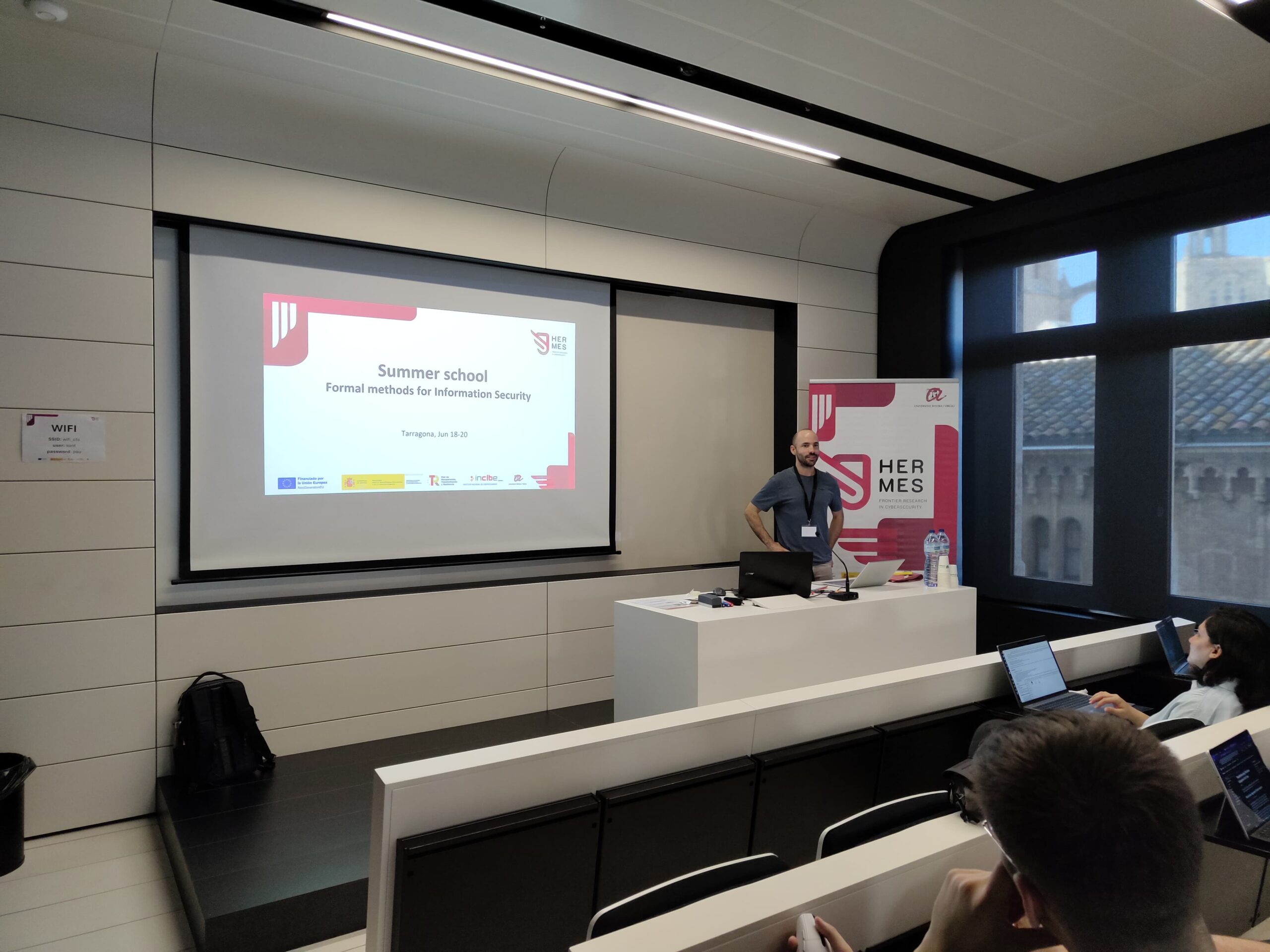 Éxito absoluto de la «Summer School on Formal Methods for Information Security»