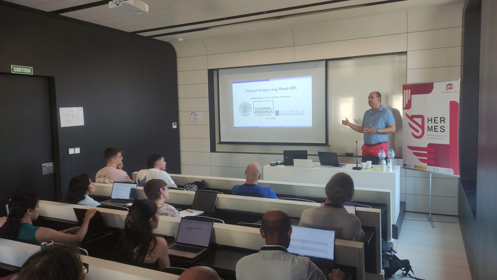Éxito absoluto de la «Summer School on Formal Methods for Information Security»