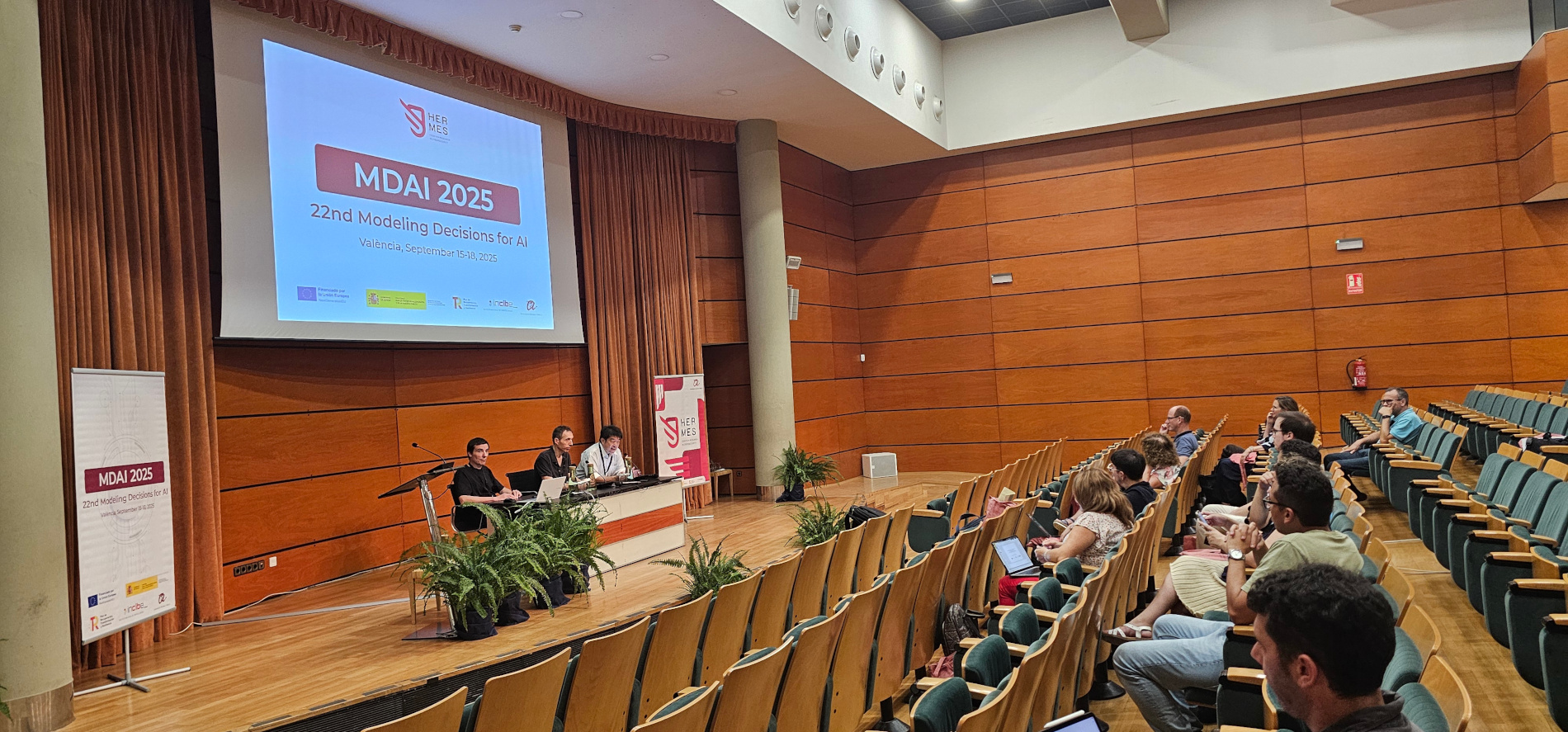 Comienza el congreso MDAI2025, un congreso internacional sobre procesos de decisión e inteligencia artificial